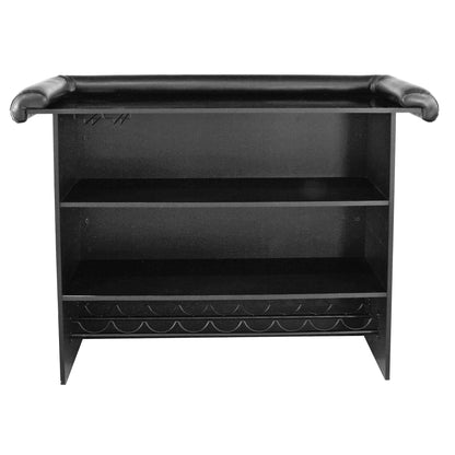 X Bar Colorado, Freestanding Unit, Slick Black Finish - The Happy Den