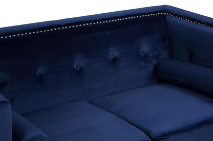 The Midnight Sky Velvet Sofa, Available in 2 or 3 Seater