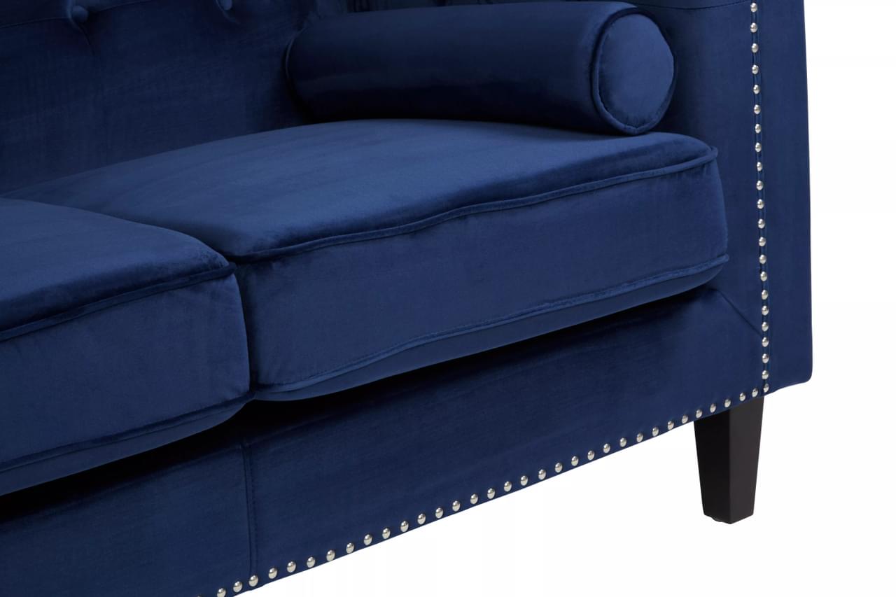 The Midnight Sky Velvet Sofa, Available in 2 or 3 Seater