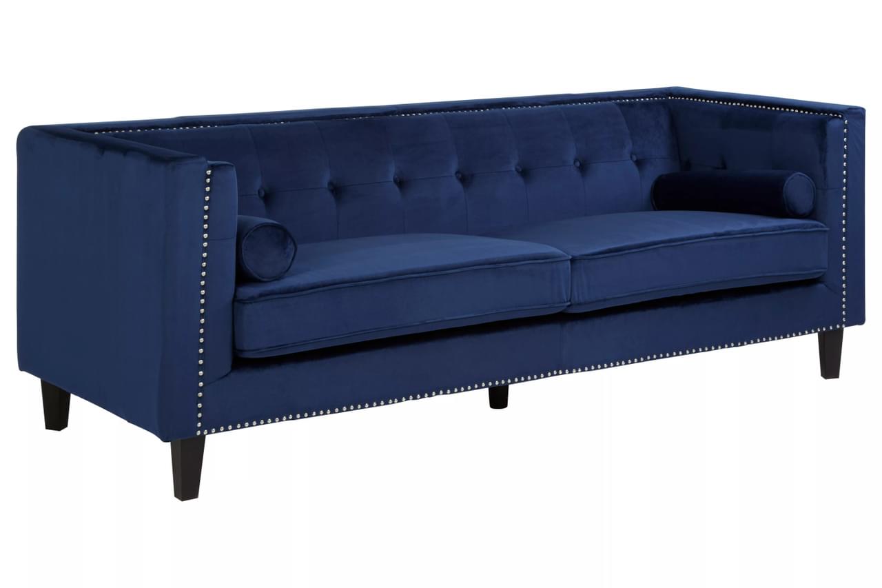 The Midnight Sky Velvet Sofa, Available in 2 or 3 Seater