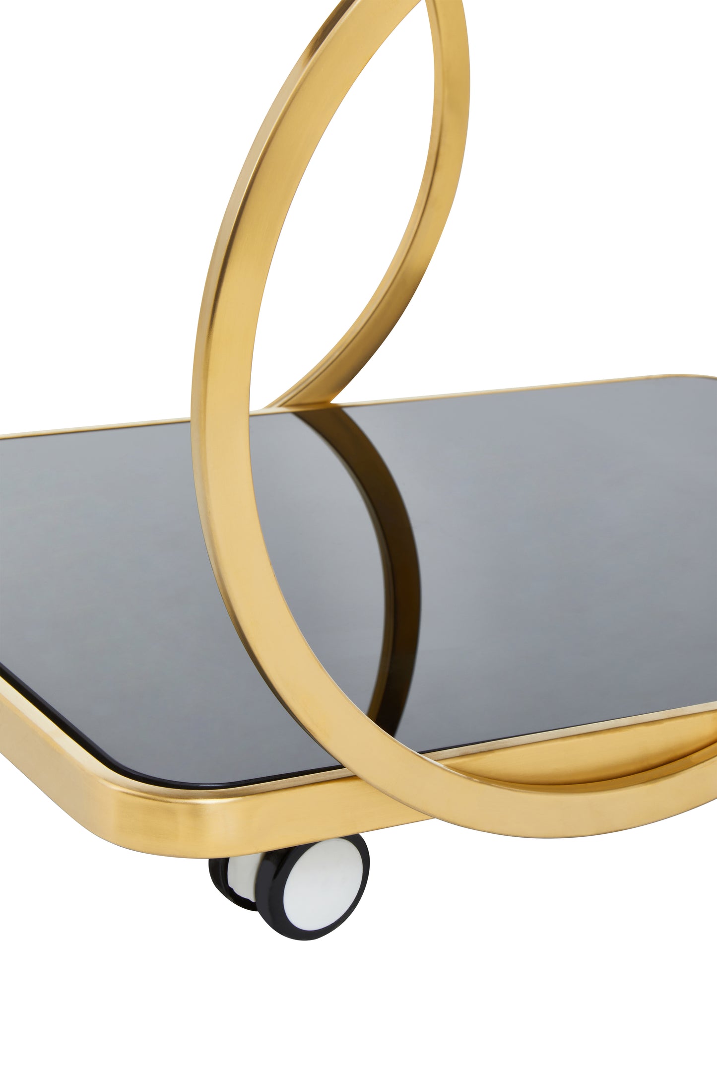 The Sanchez Drink Trolley, Gold & Black, Chic, Stylish & Cool