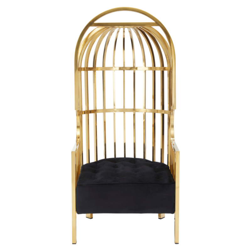 The Birdcage Chair, Silver or Gold