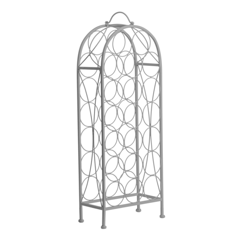 The Chic Cafe Wine Rack, Grey or Cream, 20 or 29 Bottle Capacity